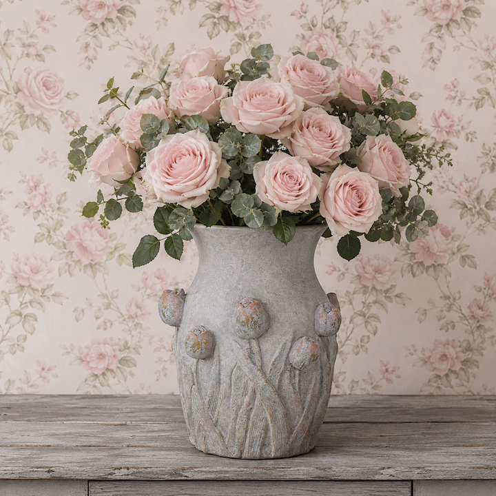 ROSE VASE 21x22x26cm
